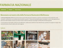 Tablet Screenshot of farmacia-nazionale.ch